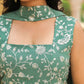 Janasya Sage Green Georgette Embroidered Kurta,Bottom & Dupatta | Swadesiicart