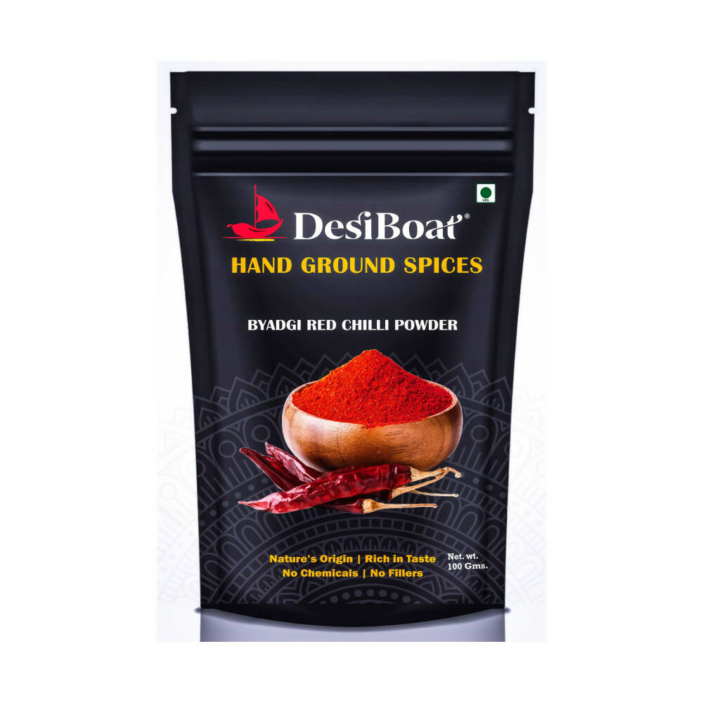 DesiBoat Bydagi Red Chilli Powder - Swadesiicart