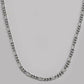 VOJ Silver Plated Cuban Link Chain | Swadesiicart