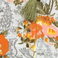 NOZ2TOZ Women's Mustard & Grey Floral Printed Kurta- (1pc set) - Swadesiicart