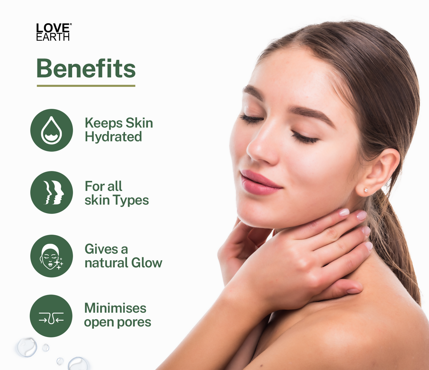 Love Earth Rajni Gandha Toner Face Mist - Swadesiicart