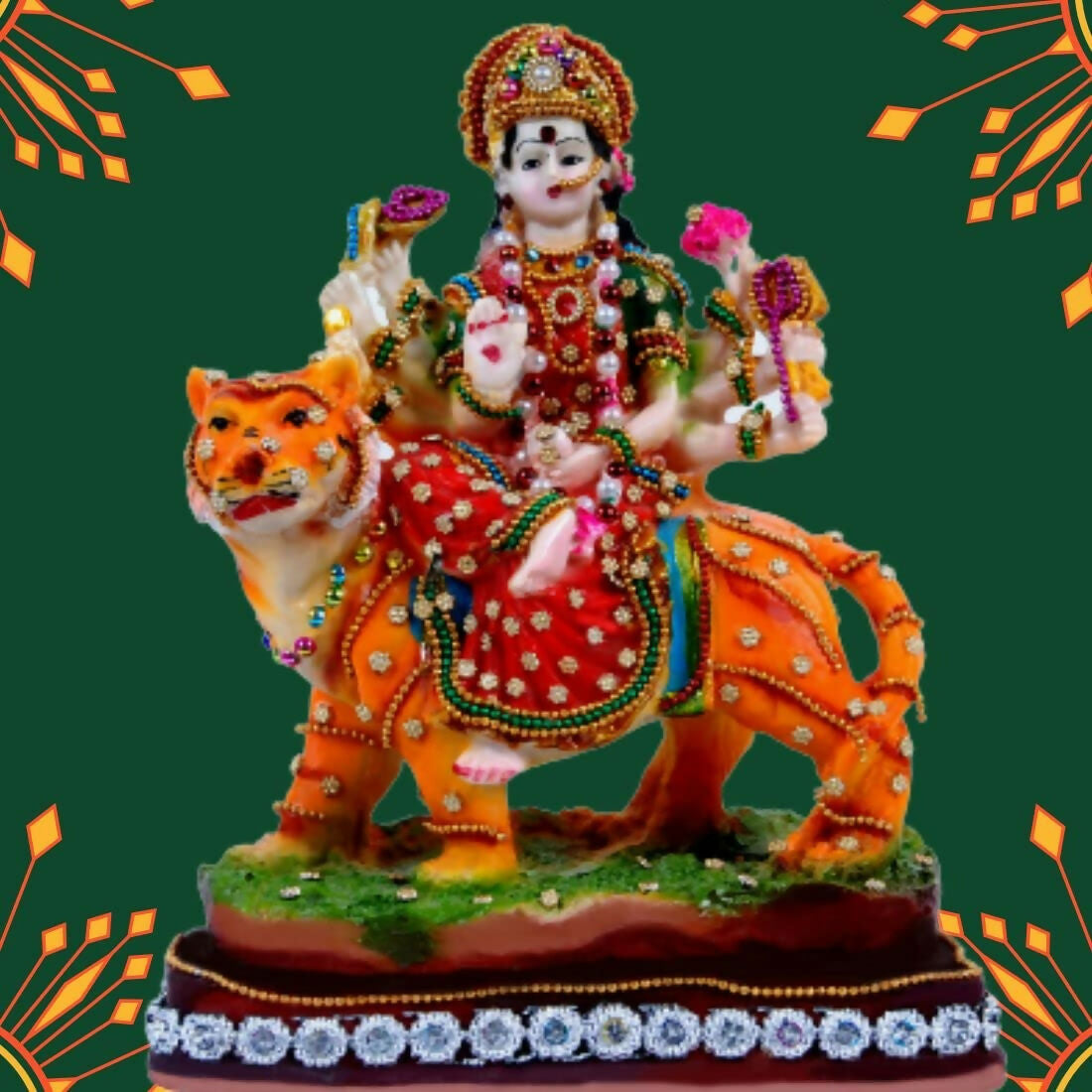 Buji Craft Durga Devi Mata Idol - Swadesiicart