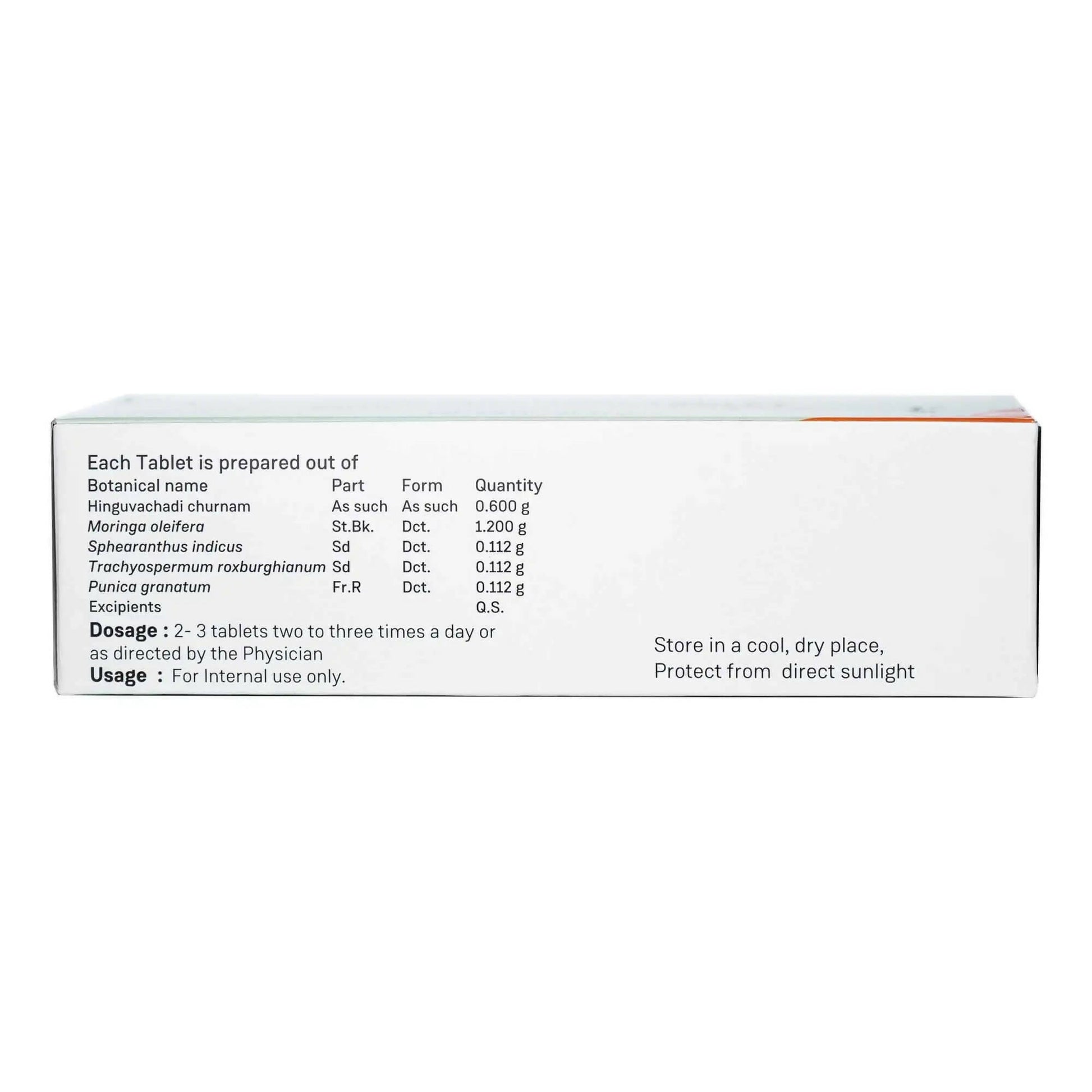 Sitaram Ayurveda Hinguvachadi Tablets - Swadesiicart