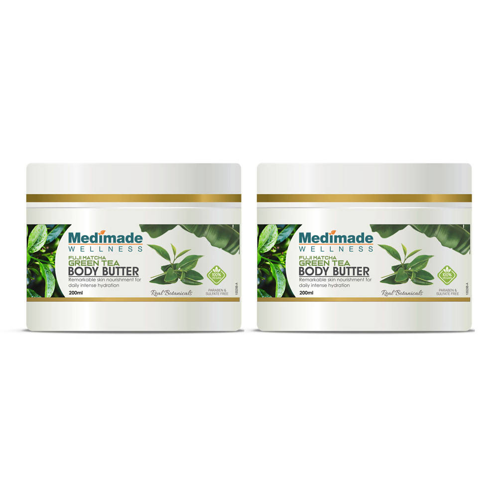 Medimade Wellness Fuji Matcha Green Tea Body Butter | Swadesiicart