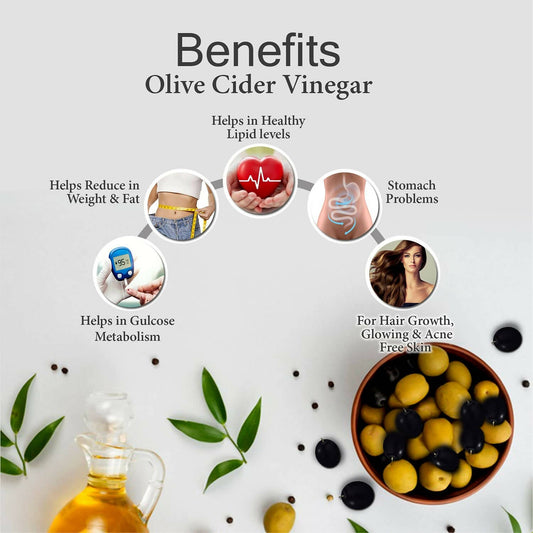 Herbal Canada Olive Vinegar - Swadesiicart