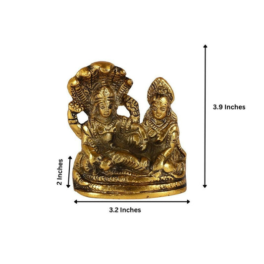 Heyearth Lord Vishnu Laxmi Idol - Swadesiicart