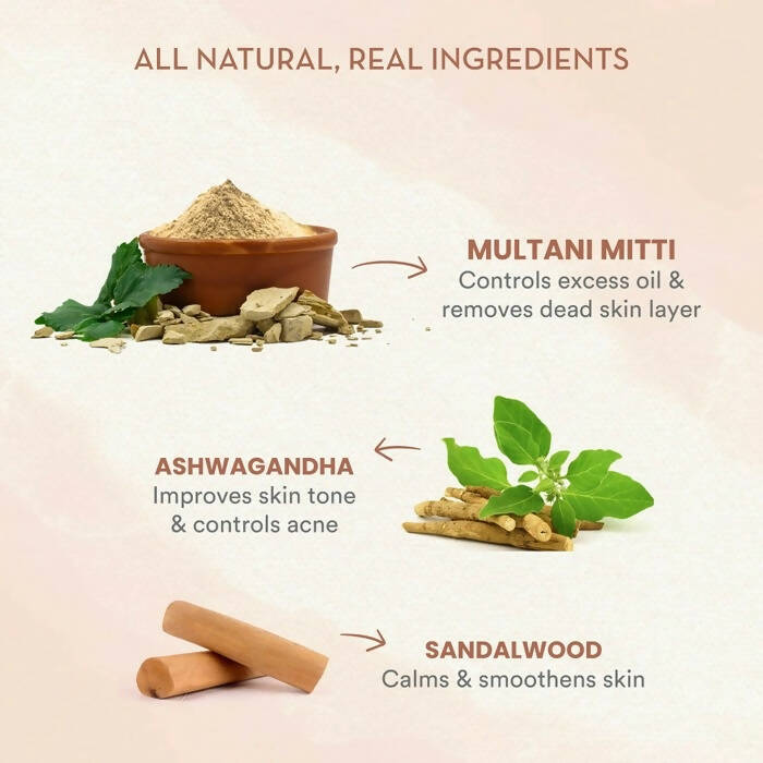 Wow Skin Science Purifying Multani Mitti Face Wash - Swadesiicart