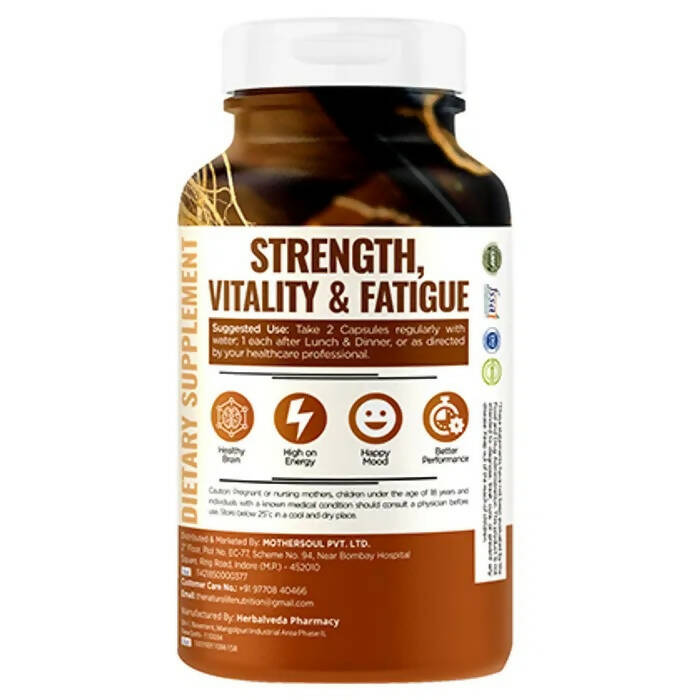 Nature Life Nutrition Korean Ginseng Capsules | Swadesiicart