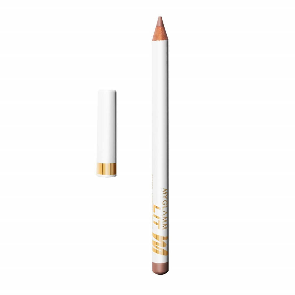 MYGLAMM LIT Matte Lip Liner Pencil - Pretty Mess (1.14 Gm) - Swadesiicart