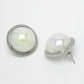 NVR Women's Silver Plated Circular Stud Earrings | Swadesiicart