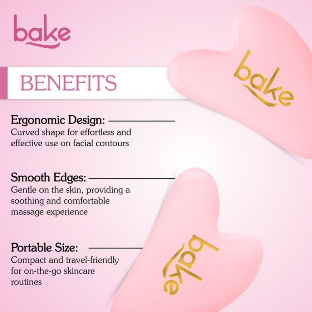 Bake Quartz Gua Sha Face Massage Tool | Swadesiicart