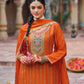 Anaita Coral Premium Embroidery Dhaga Sequin Work Ready Made Suit