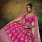 House of Panchhi Pink Pure Silk Moti & Zarkan heavy embroidery Lehenga choli & Dupatta | Swadesiicart