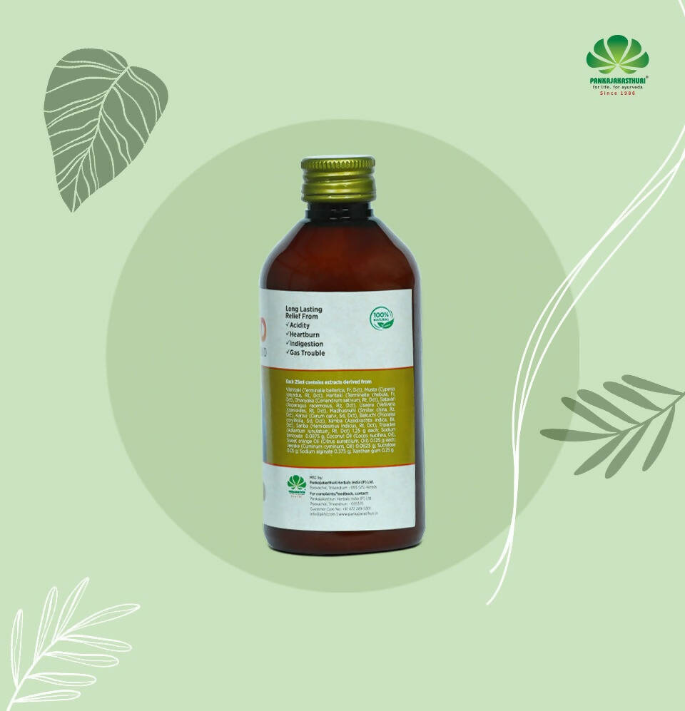 Pankajakasthuri Anticid Liquid Jeera - Swadesiicart