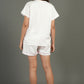 Breathables Women Cotton Night Suit Shirt And Shorts Co-Ord Set I Nightwear | Loungewear Set In Solid Colours