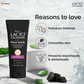 Lacto Calamine Activated Charcoal Face Wash - Swadesiicart