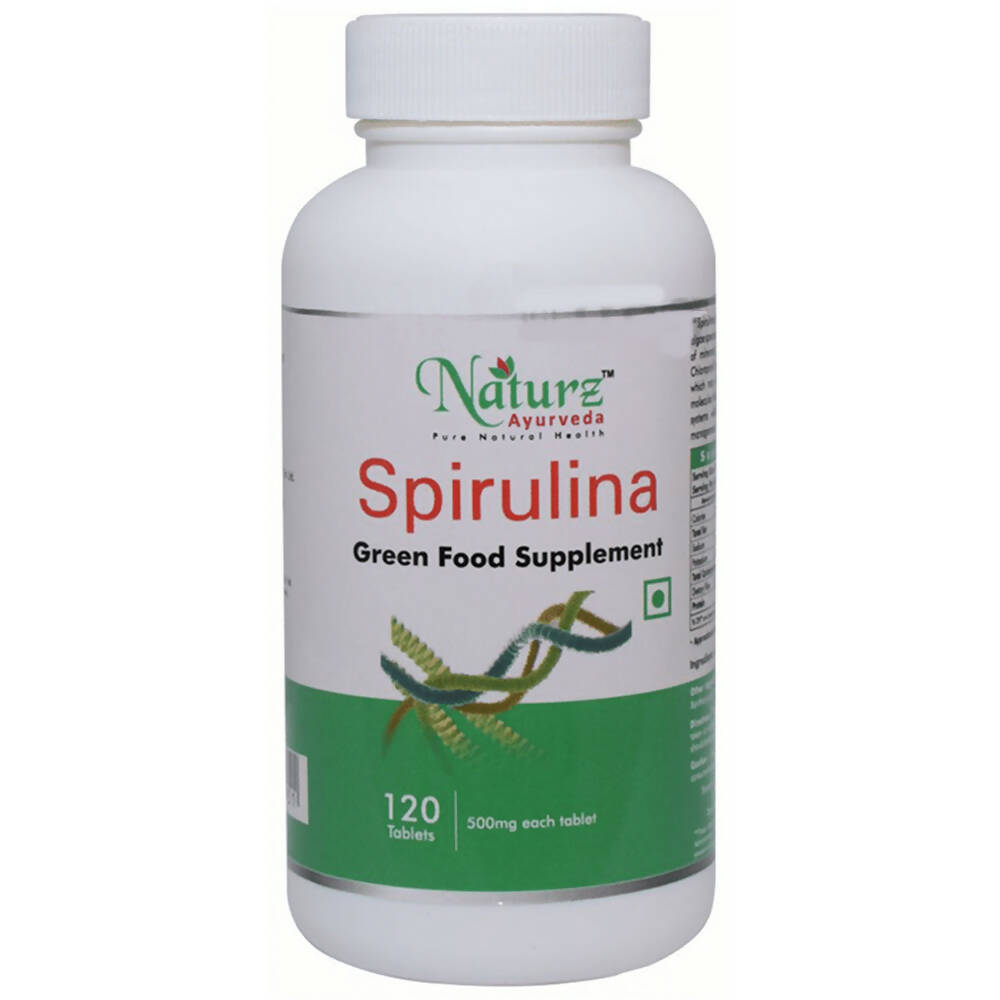 Naturz Ayurveda Spirulina Tablets | Swadesiicart