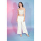Off White Georgette Sequence With Thread Designer Co-Ord Set - Flory - Swadesiicart