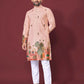 Anaita Light Pink Multicolour Kurta