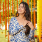 Aayaa Designer Printed Full Flared Suit