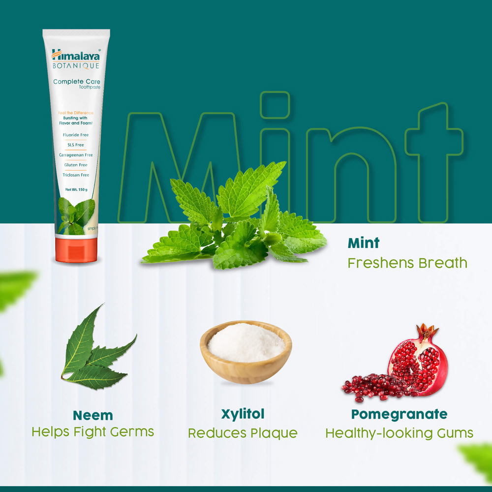 Himalaya Botanique Complete Care Toothpaste (Simply Mint) - Swadesiicart