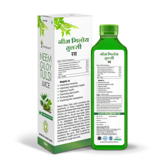 Four Seasons Neem Giloy Tulsi Juice - Swadesiicart