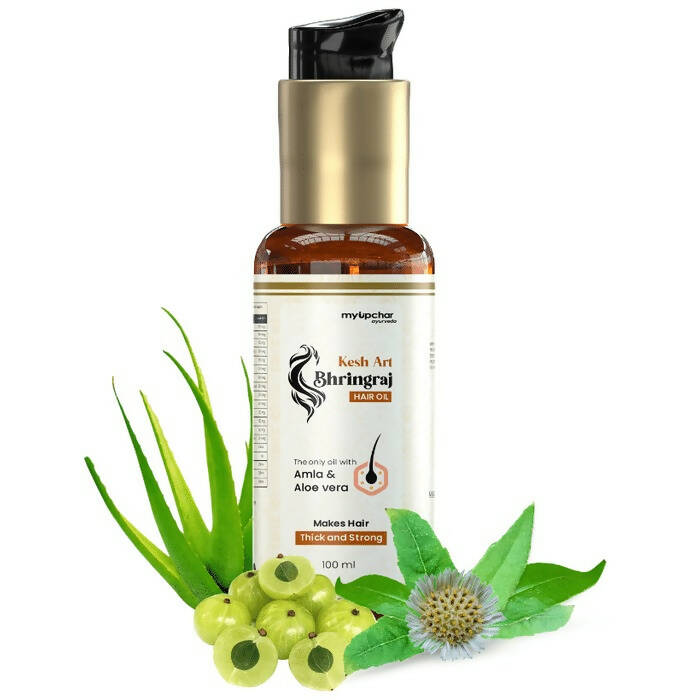 myUpchar Ayurveda Kesh Art Bhringraj Hair Growth Oil | Swadesiicart