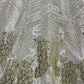 Jyoti Fashion Women's White Bridal Net Fancy Foil & Sequins with Multi Thread Embroidered Wedding Lehenga Choli | Swadesiicart