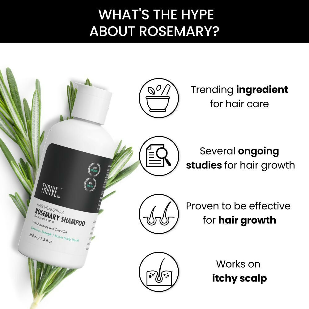ThriveCo Hair Vitalizing Rosemary Shampoo | Swadesiicart