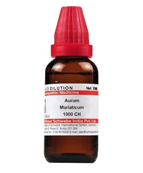 Dr. Willmar Schwabe India Aurum Muriaticum Dilution - Swadesiicart