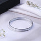 NVR Men's Silver Metal Interlock Kada Bracelet - Swadesiicart