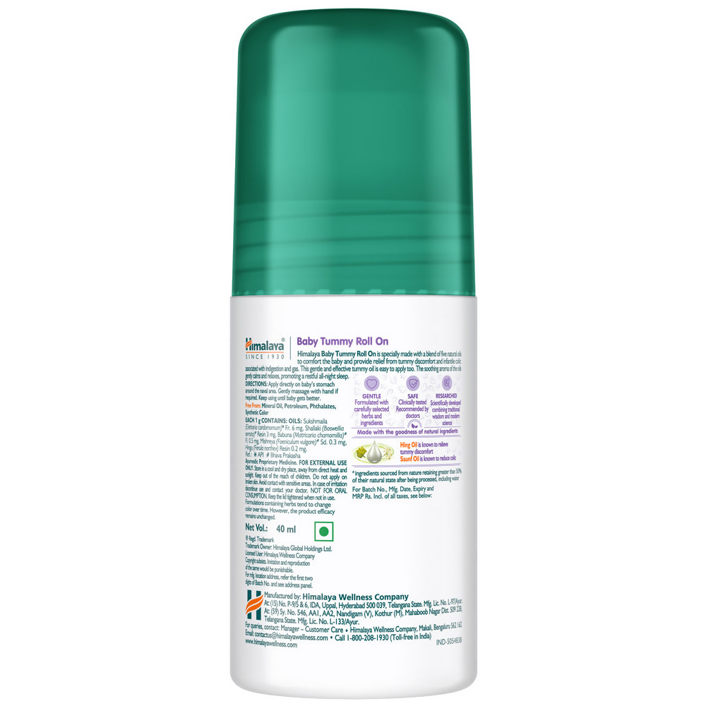 Himalaya Herbals Baby Tummy Roll On - Swadesiicart