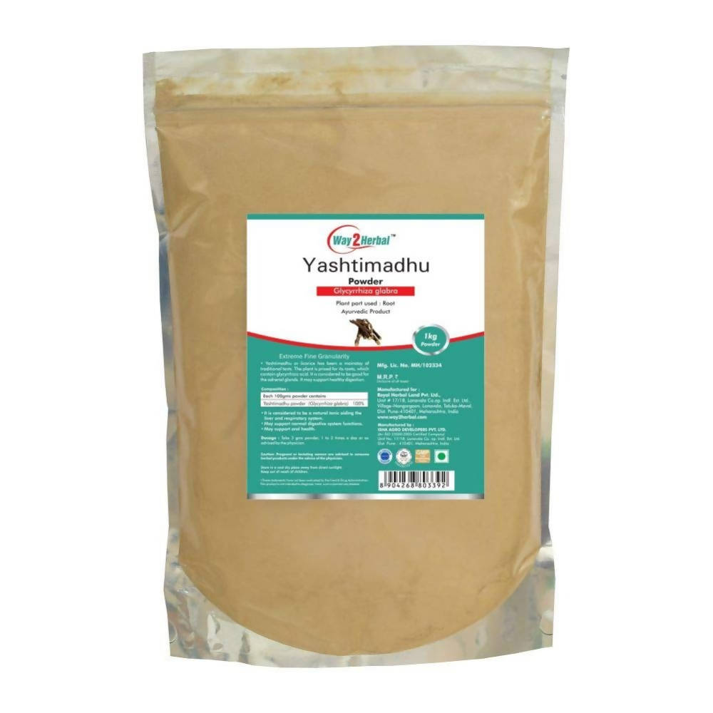 Way2herbal Yashtimadhu Powder | Swadesiicart