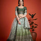 Jyoti Fashion Women's Mehendi Heavy Chinon Sequins Embroidered Designer Lehenga Choli Set | Swadesiicart