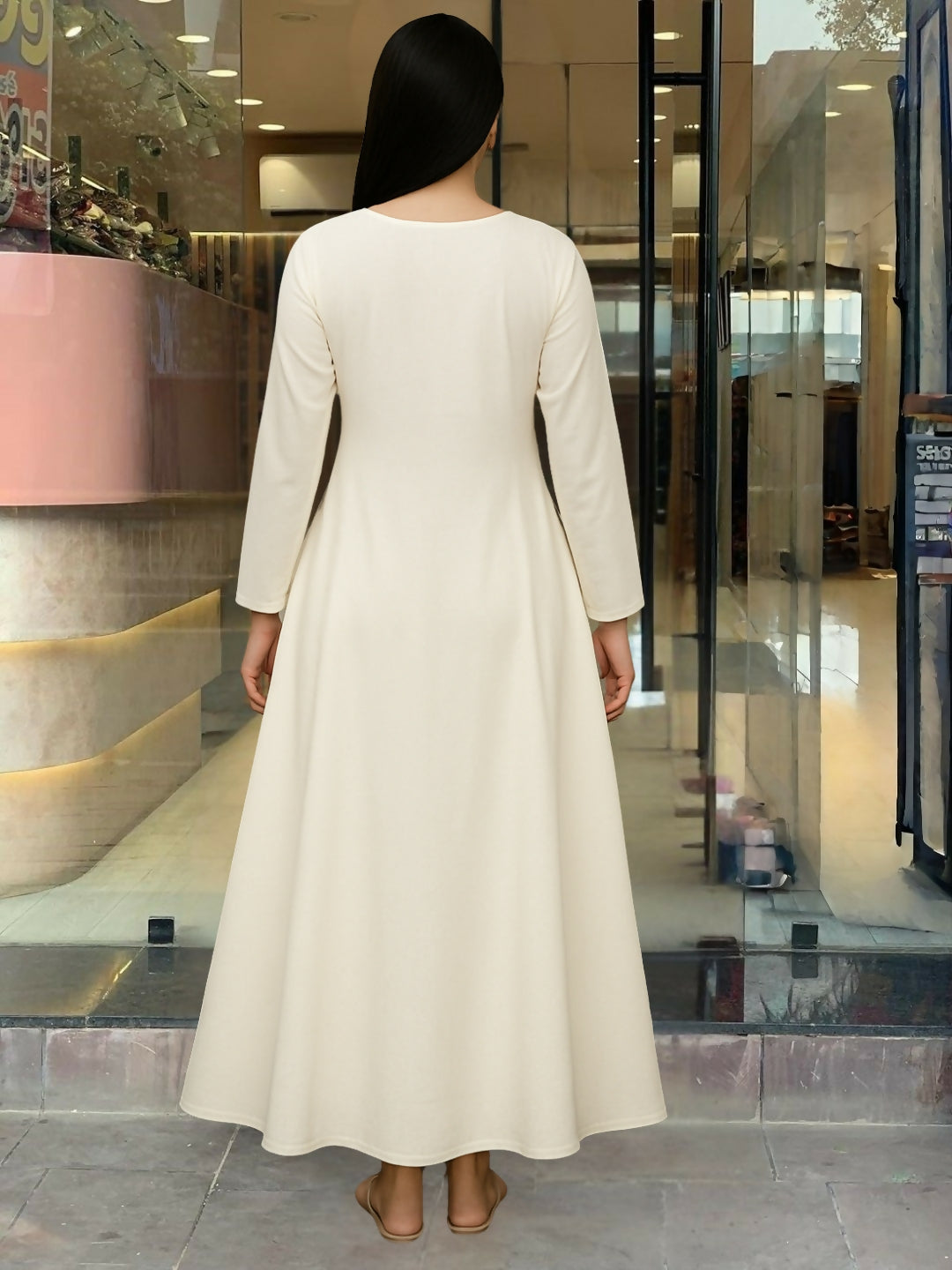 The52 White Women's Beautiful Cotton Fabric Thread Work Straight Kurta Pant and Dupatta Set - Swadesiicart