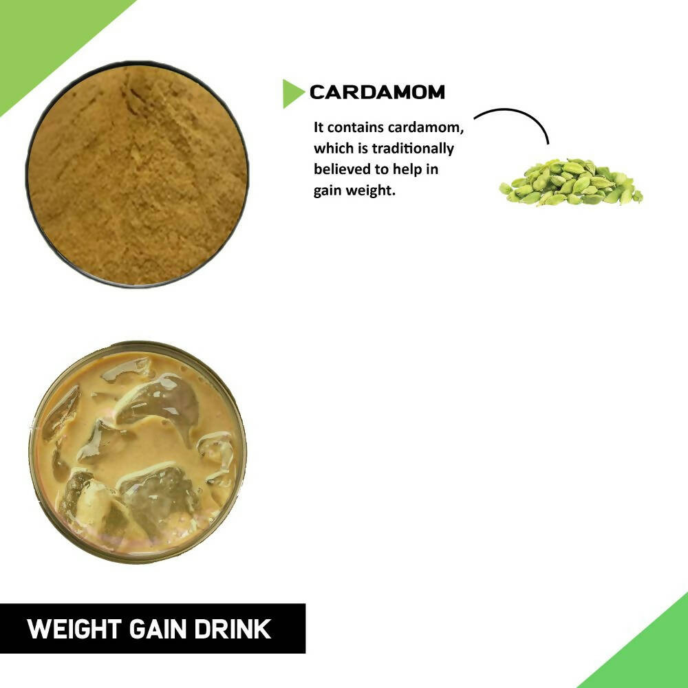 Just Vedic Weight Gain Drink Mix - Swadesiicart
