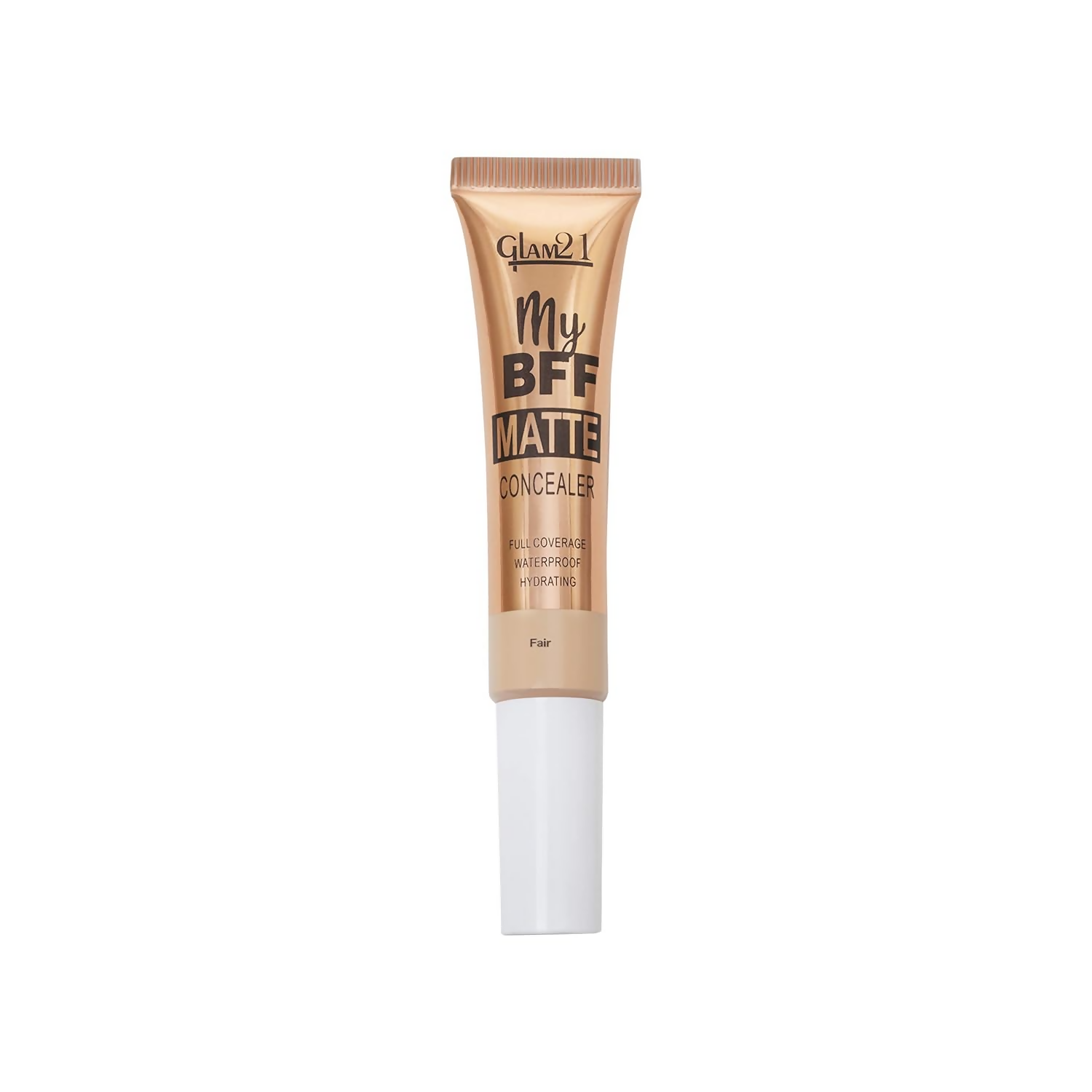 Glam21 My BFF Matte Liquid Concealer For All Skin Tone Matte Finish - Fair - Swadesiicart