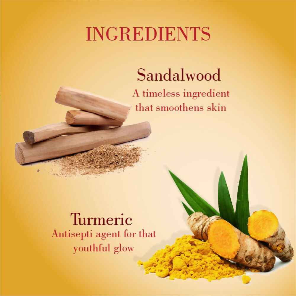 Prakriti Herbal Soap Turmeric and Sandal - Swadesiicart