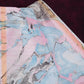Shades Of Baby Pink And Cloud Blue Printed Chanderi Saree For Regular/Office Wear By Gayathri Reddy Designer Studio | Swadesiicart