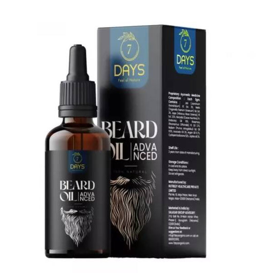 7 Days Advanced Beard & Hair Growth Oil - Swadesiicart
