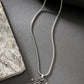 NVR Men's Rhodium-Plated Stainless Steel Bike Shaped Pendant With Chain | Swadesiicart