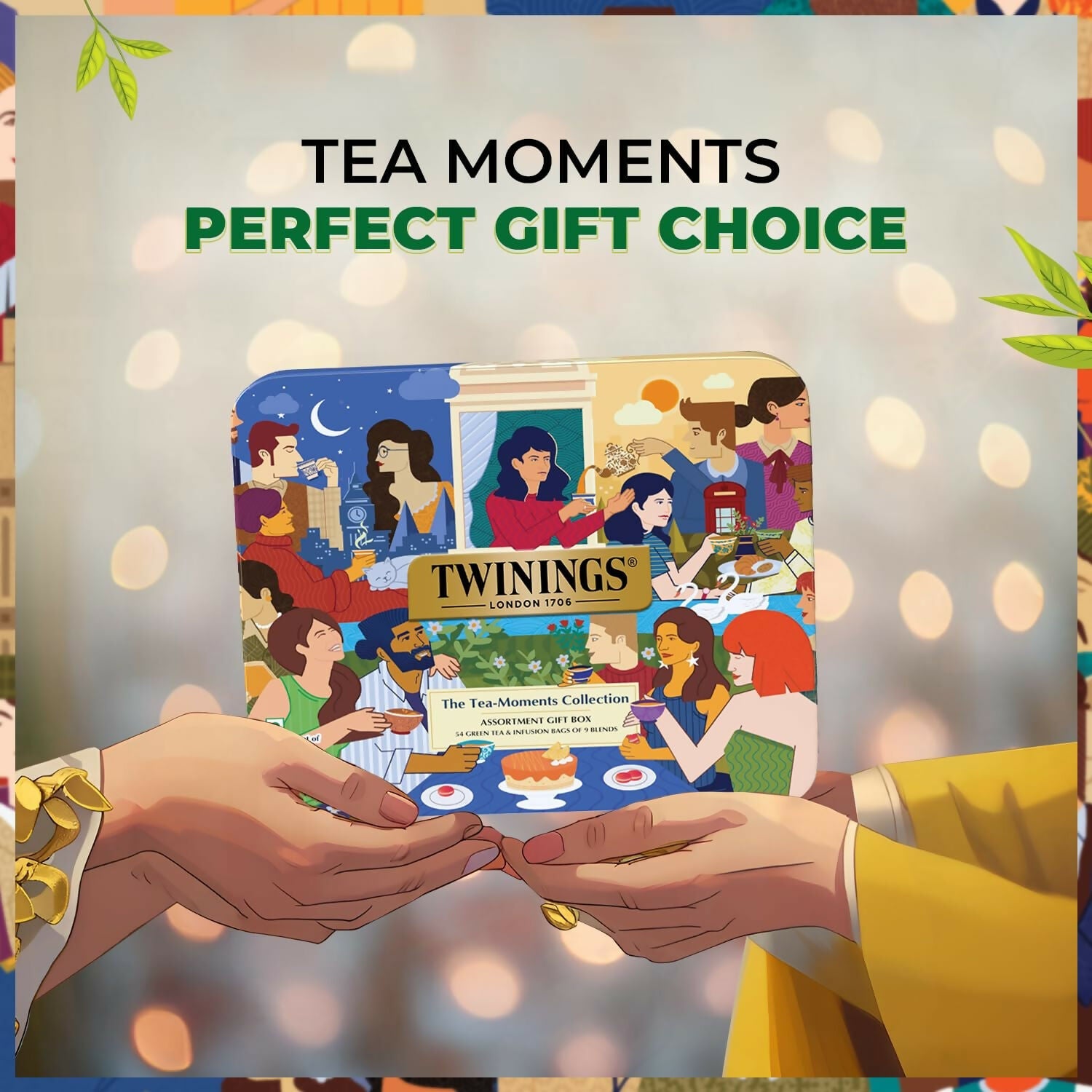 Twinings The Tea Moment Collection Assortment Tea Gift Set | Swadesiicart