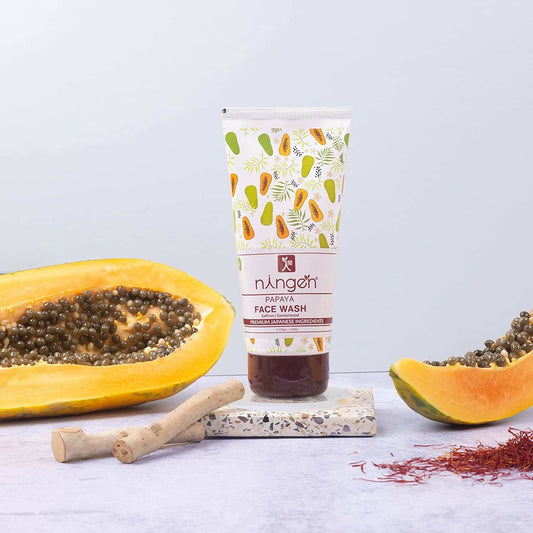 Ningen Papaya Face Wash - Swadesiicart