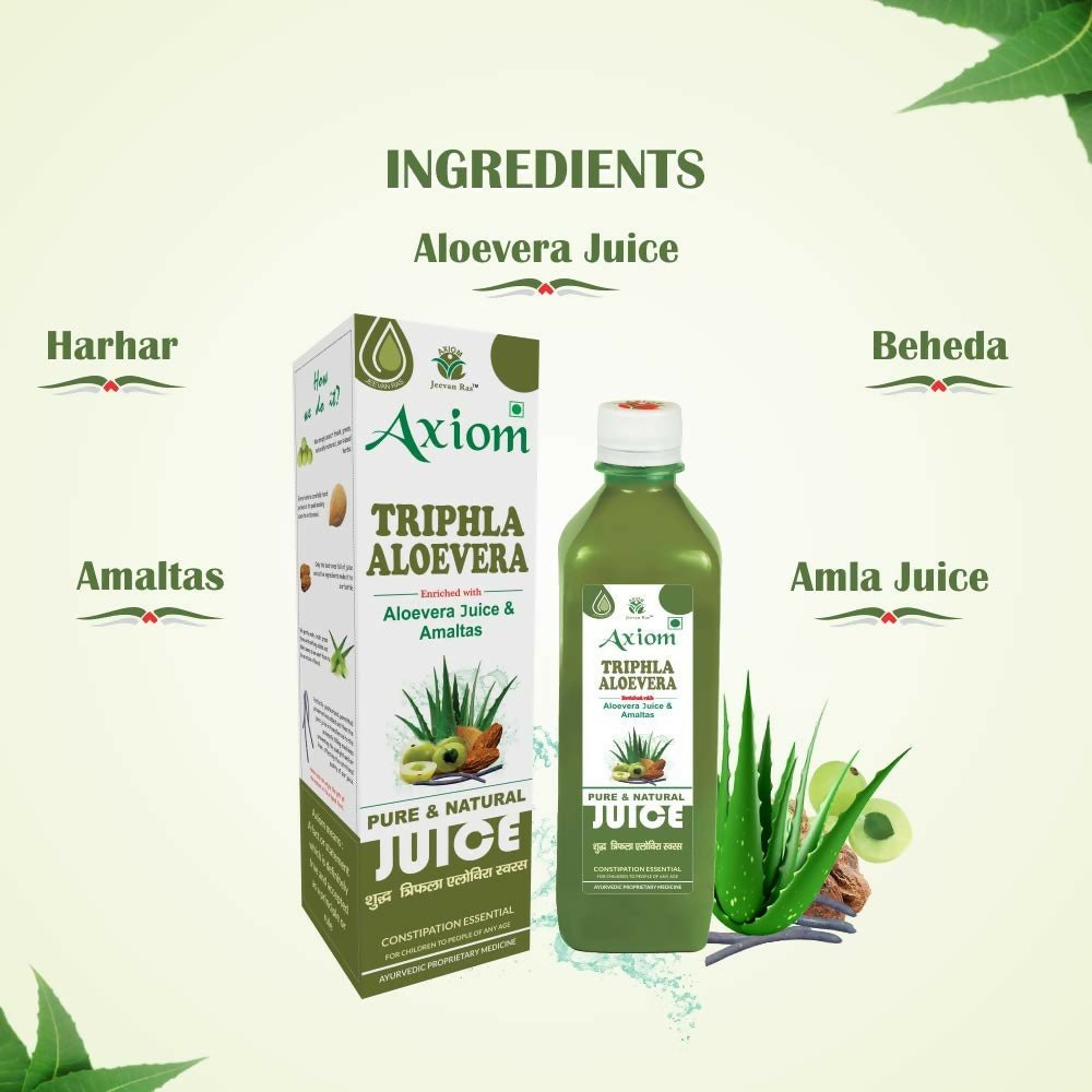 Axiom Triphla Aloevera Juice - Swadesiicart