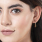 NVR Women's Set of 3 Gold-Polished Hoop Earrings | Swadesiicart