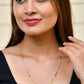 VOJ Gold-Polished Designer Chain With Gold Pipe | Swadesiicart