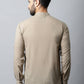 Even Apparels Beige Color Pure Cotton Men's Kurta With Band Collar (SLD072) | Swadesiicart
