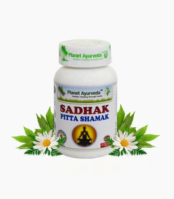 Planet Ayurveda Sadhak Pitta Shamak Capsules - Planet Ayurveda