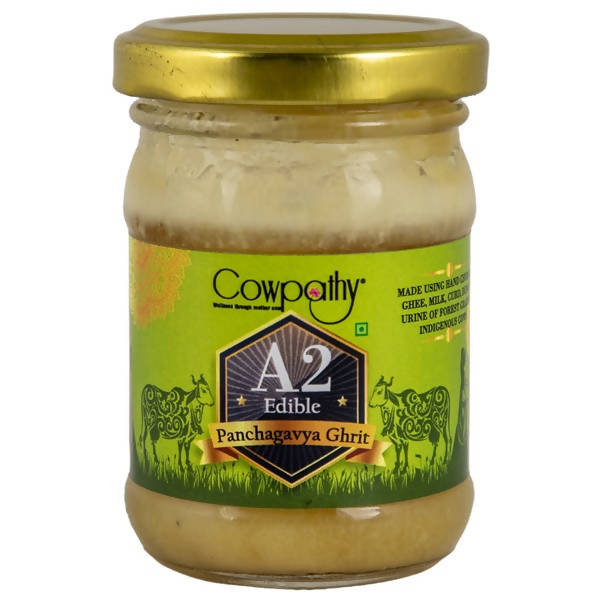 Cowpathy A2 Edible Panchagavya Ghritam | 100% Herbal and Natural | Cow's Natural Panchgavya | Good For Oral Health | Swadesiicart