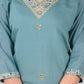 Ethnic Festive Wear Chanderi Tile Stitched Suit With Dupatta - Tanisha | Swadesiicart
